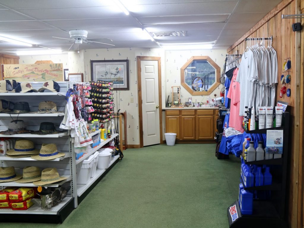 Store inside Scottys Trout Dock